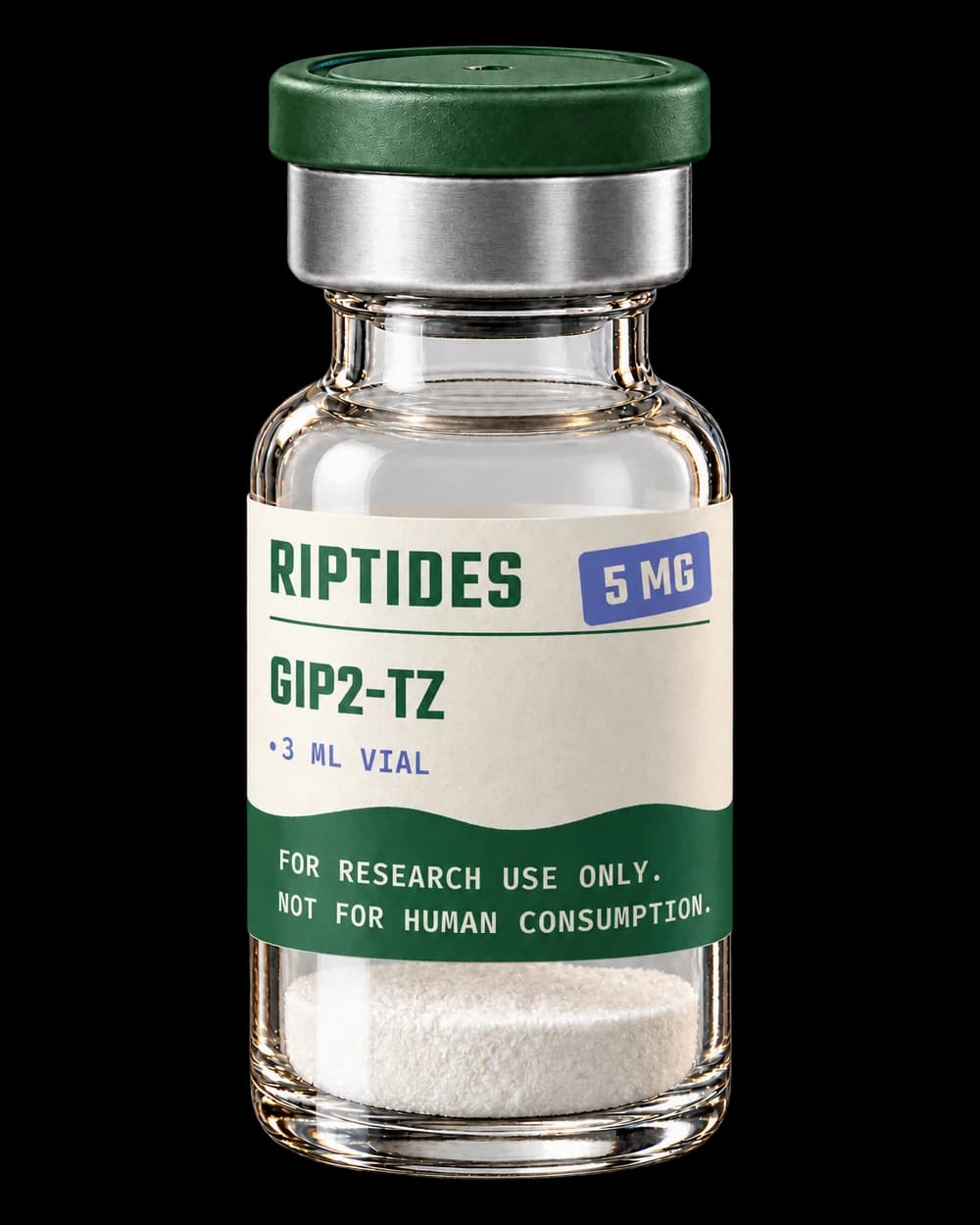 GIP2-TZ 5 mg research vial