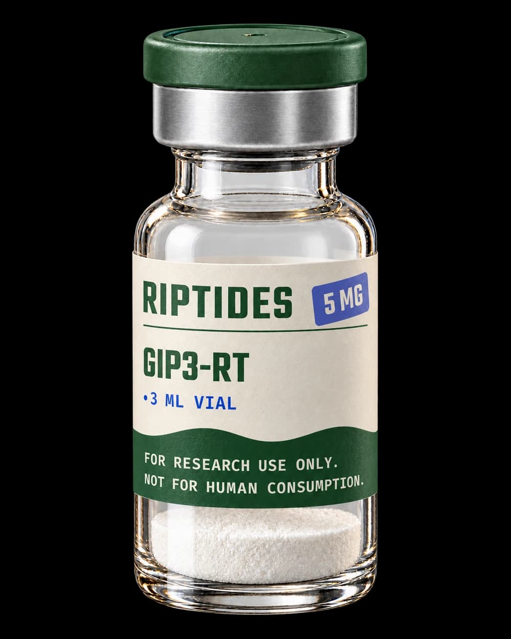 GIP3-RT 5 mg research vial